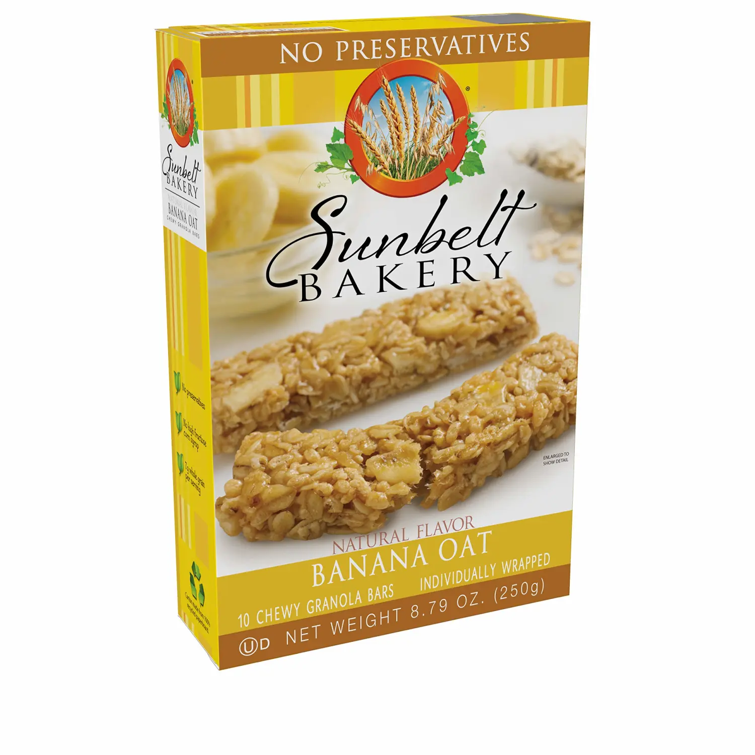 Sunbelt Bakery Banana Oat Chewy Granola Bars, 20 Count