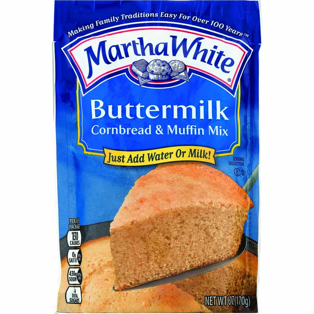 Martha White Buttermilk Cornbread and Muffin Mix, 6 Ounce (Pack of 1)