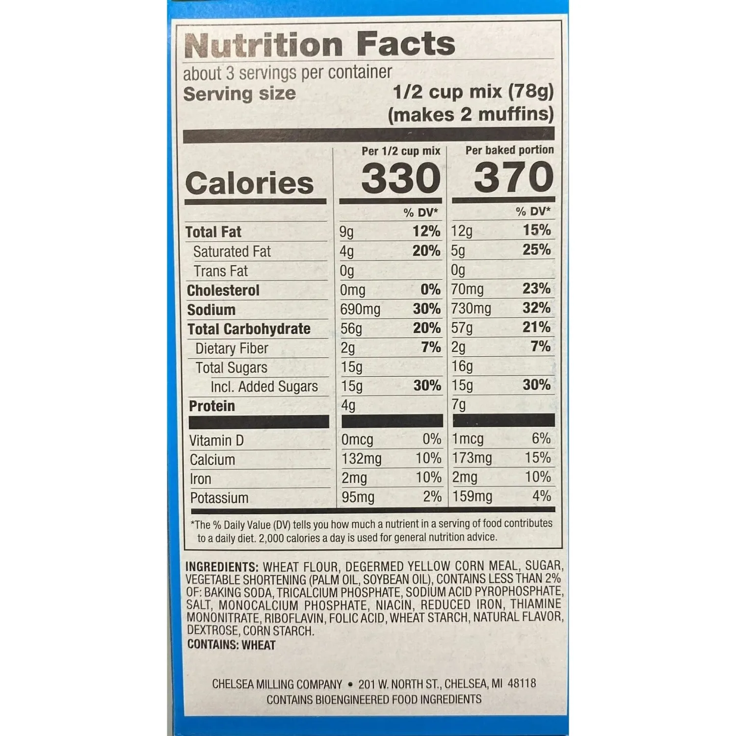 Jiffy Corn Muffin Mix, 8.5oz