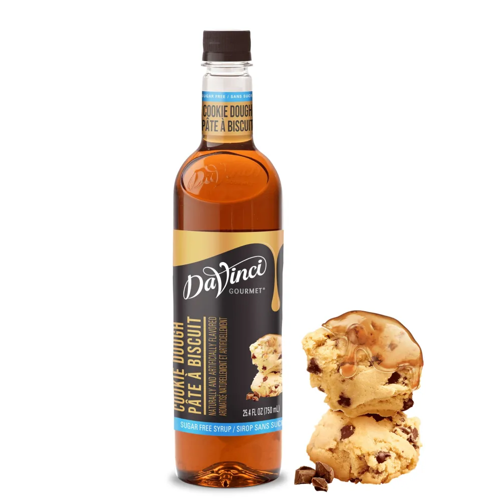 DaVinci Gourmet Sugar-Free Cookie Dough Syrup, 25.4 Fluid Ounces (Pack of 1)