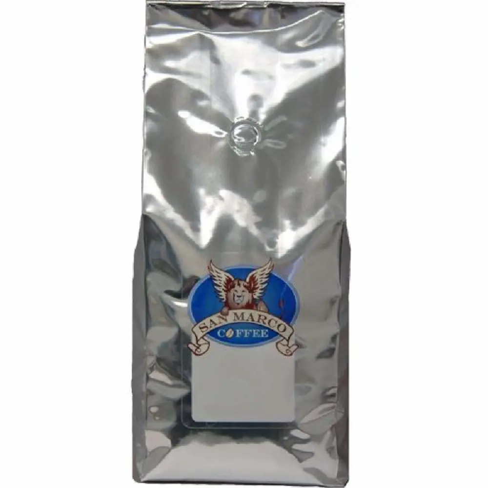 San Marco Coffee Whole Bean Flavored Coffee, Raspberetto, 2 Pound