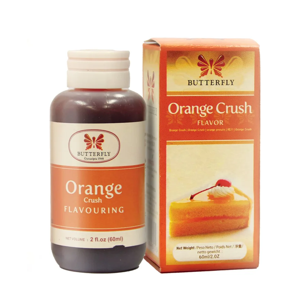 Butterfly - Flavoring Paste, Pack of 1 (Orange Crush, 60ml)