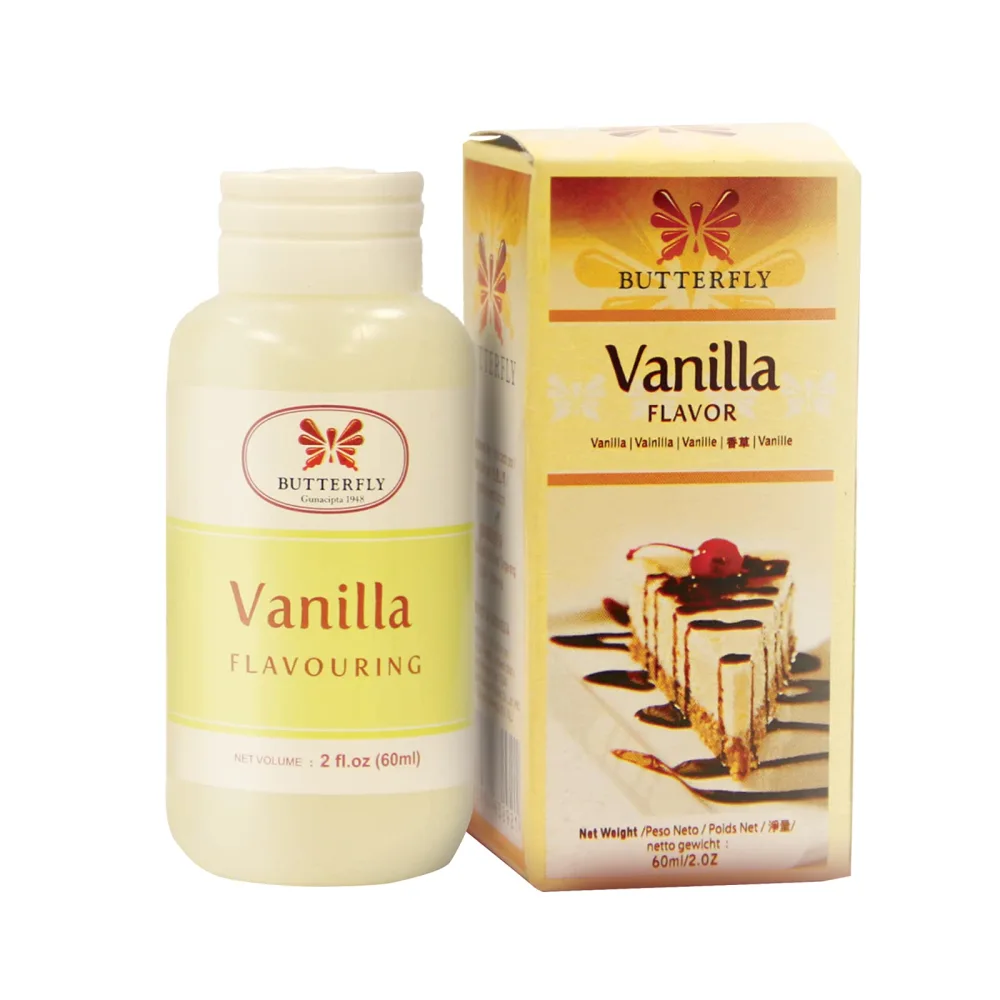 Butterfly - Flavoring Paste, Pack of 1 (Vanilla, 60ml)