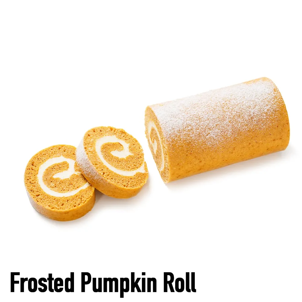 Volcanica Coffee Company Frosted Pumpkin Roll Flavored Coffee, Whole Bean, Fresh Roasted, 16-ounce