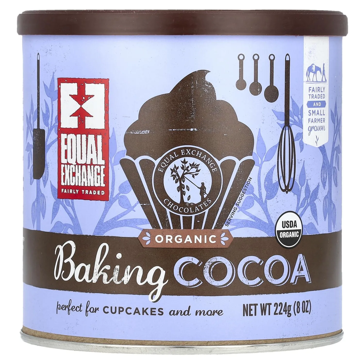 Equal Exchange , Can Baking Cocoa 8 Ounce