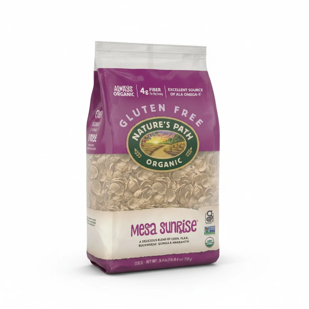 Nature's Path Organic Mesa Sunrise Cereal, 26.4 oz (Pack of 1), Gluten Free, Earth Friendly Packaging