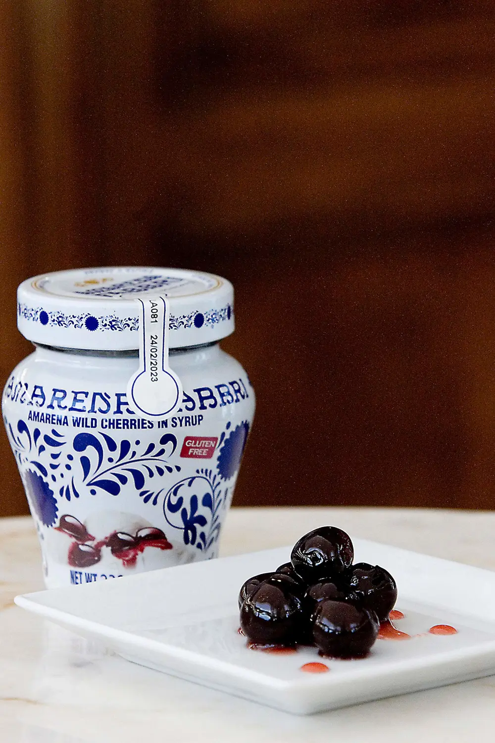 Fabbri Amarena Cherries In Syrup, 8.1 Ounce (Pack of 2)