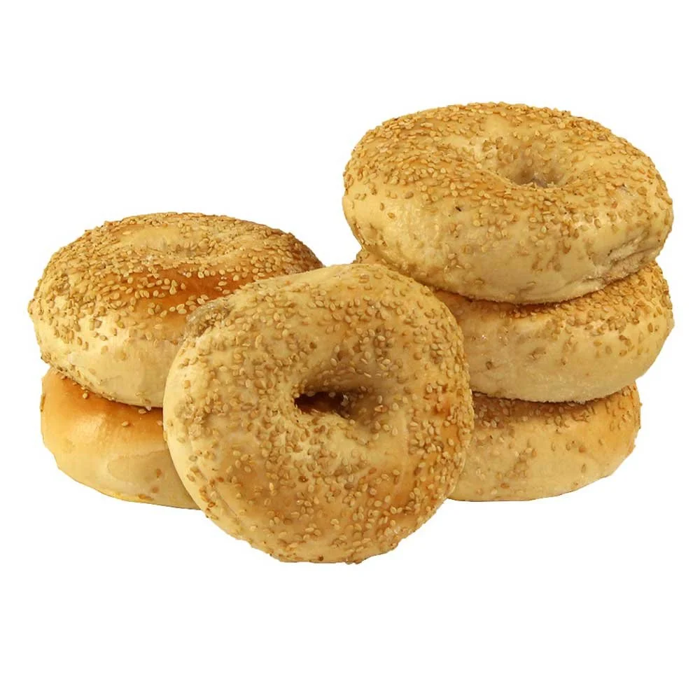 Just Bagels Sesame Bagel, 4 Ounce - 48 per case.