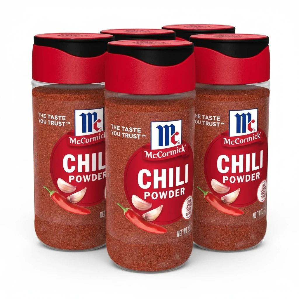 McCormick Chili Powder, 2.5 oz (Pack of 6)