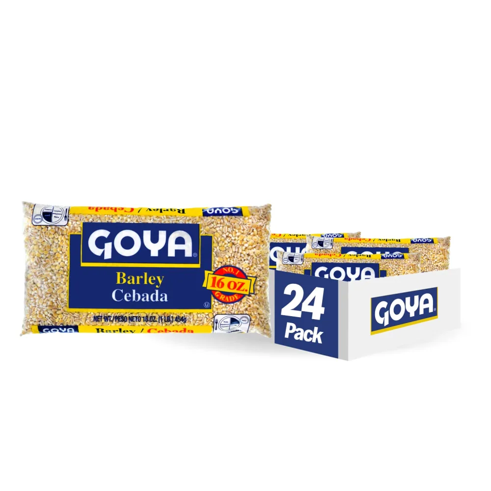 Goya Foods Barley, Dry, 16 Ounce (Pack of 24)