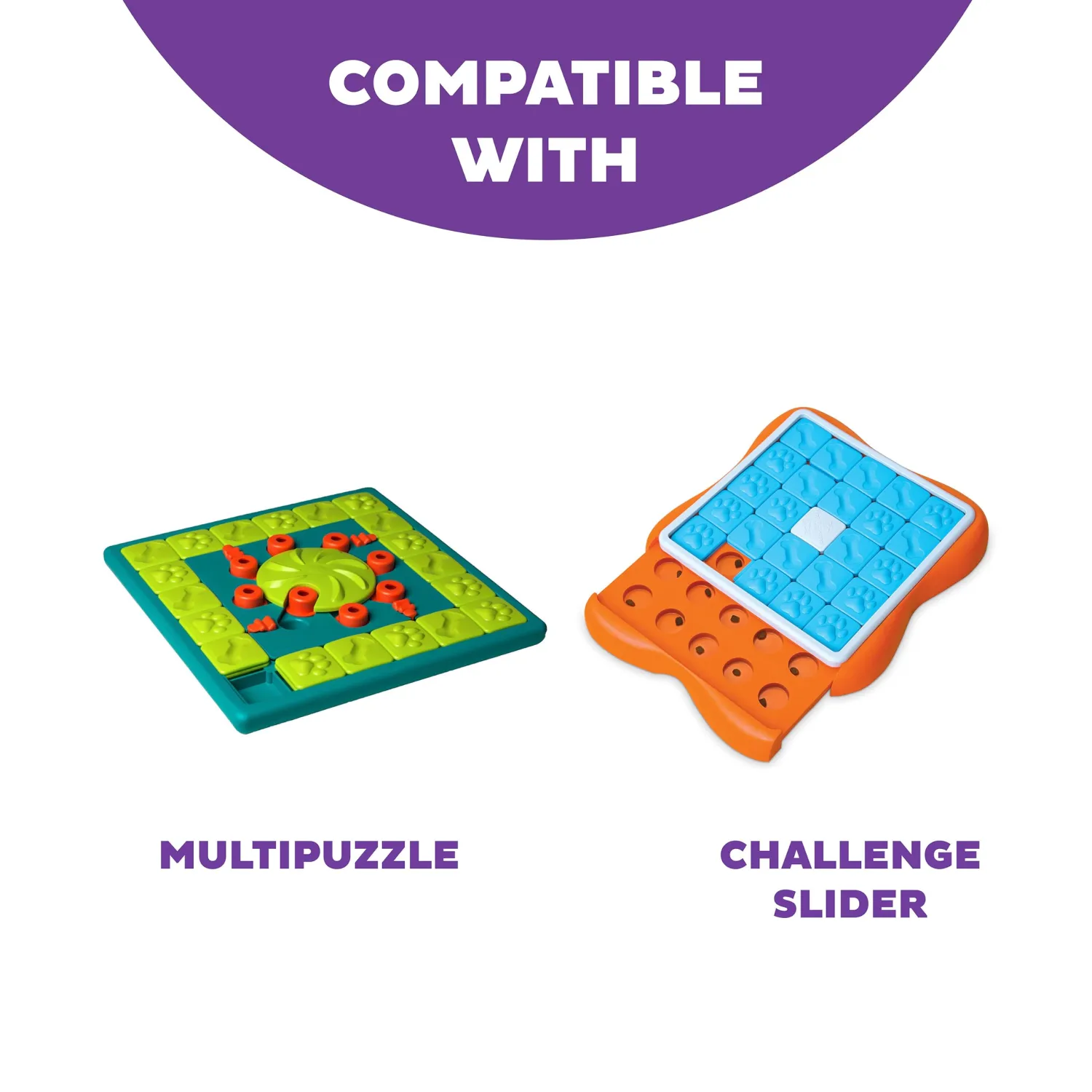 Outward Hound Nina Ottosson Extra Tiles for Dog Puzzles Challenge Slider & Multipuzzle - 5 Pack