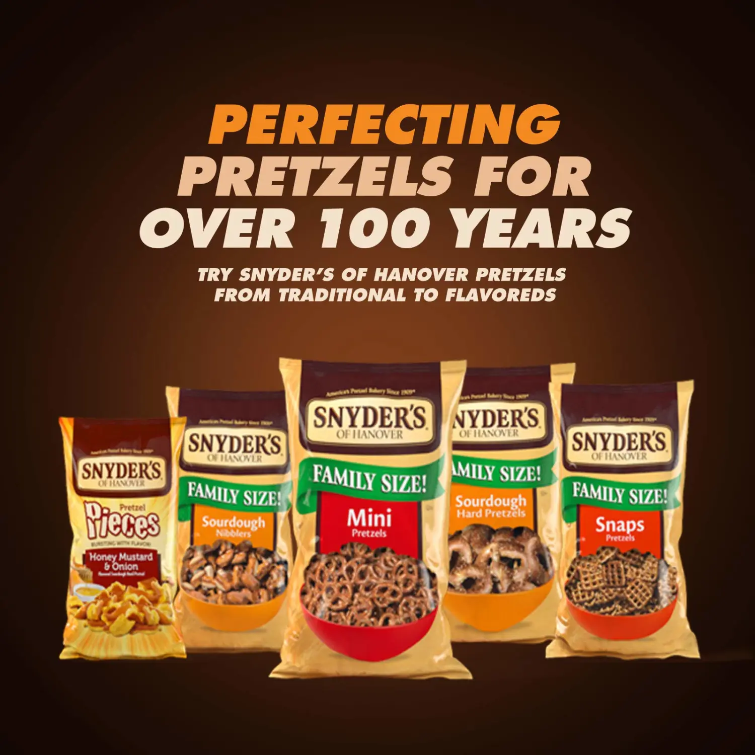 Snyder's of Hanover Mini Pretzels, 32 Ounce Canister