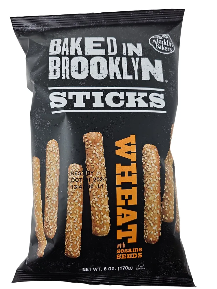 Baked In Brooklyn Snack Stick Wheat 12-PK