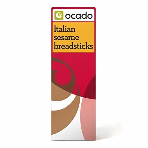 Ocado Italian Sesame Breadsticks - 125g (0.27 lbs)