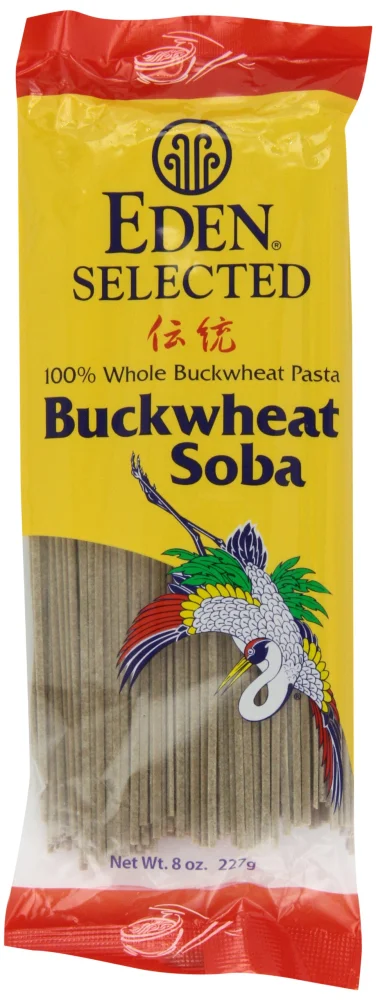 Eden Selected, 100% Whole Buckwheat Soba, 8-Ounce Bags (Pack of 12)12