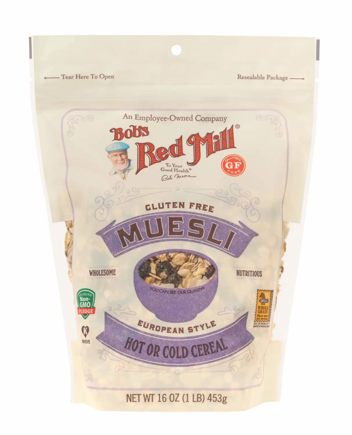 Bob's Red Mill Gluten Free Muesli Cereal, 16-ounce