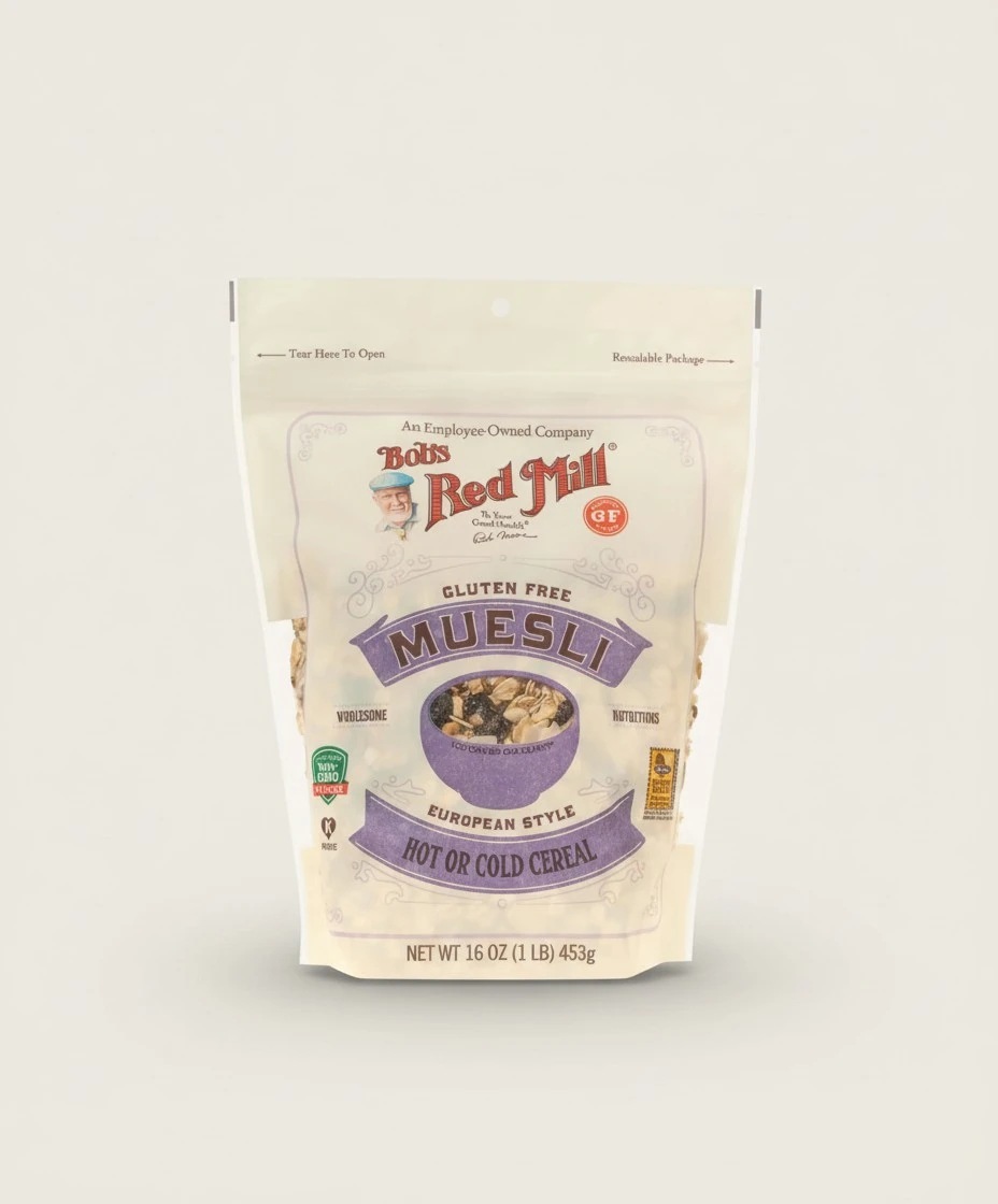 Bob's Red Mill Gluten Free Muesli Cereal, 16-ounce