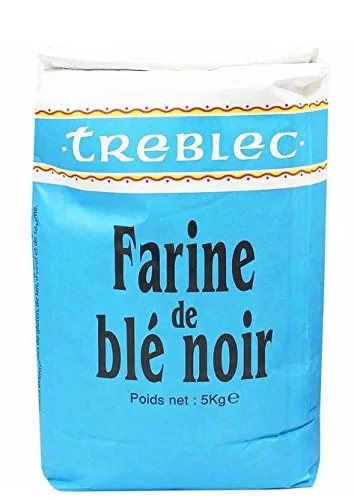 TREBLEC Buckwheat Flour From Brittany - Sarrasin Flour - 11 lbs / 5 kg