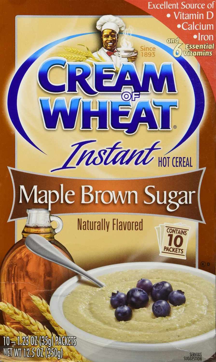 Cream of Wheat Instant Hot Cereal, Maple Brown Sugar, Box of 10 Packets