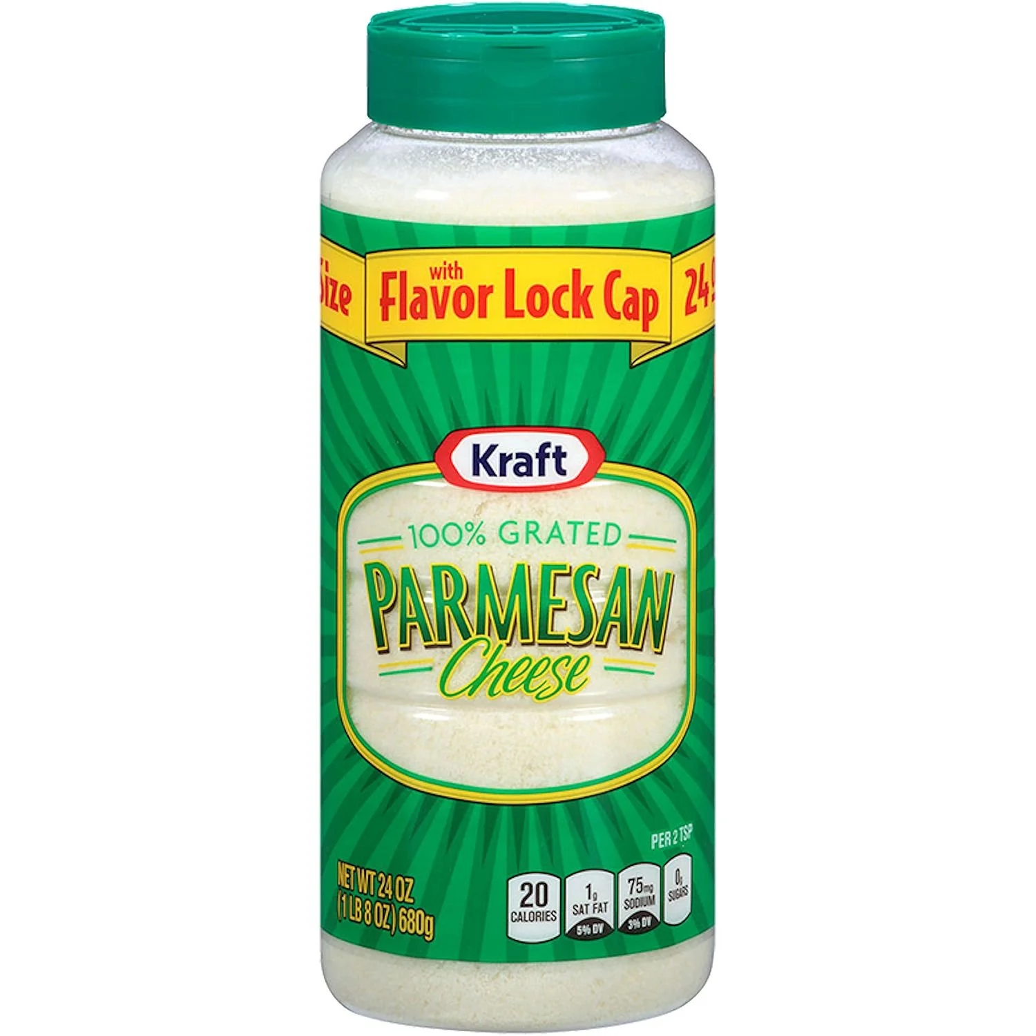 Kraft Grated Parmesan Cheese, 24 Oz