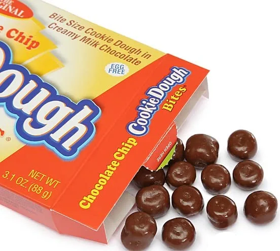 Chocolate Chip Cookie Dough Bites (1) Box