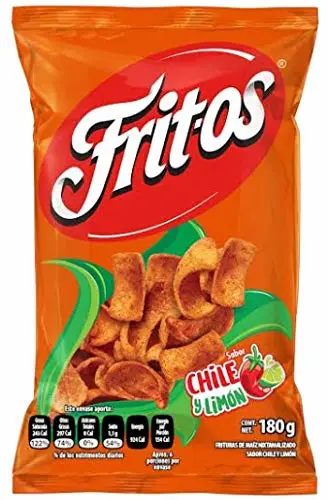 Sabritas Botanas Mexicanas (Fritos Chile y Limon, Big)