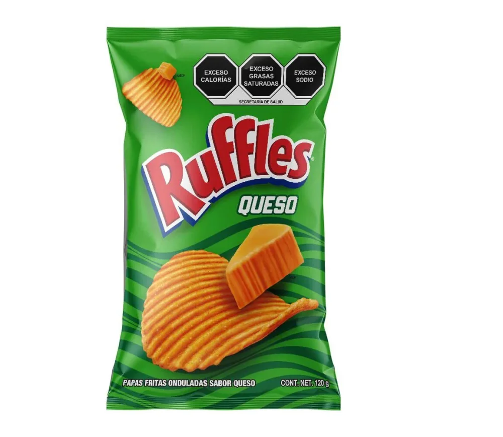 Sabritas Botanas Mexicanas (Ruffles Queso, Big)