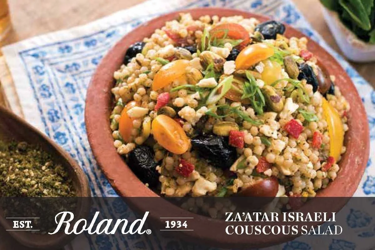 Roland Foods Israeli Couscous Toasted Pasta, Specialty Imported Food, 5 Pound Bag, Pack of 1
