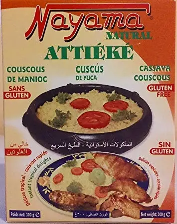 Nayama Attieke - Cassava Couscous - Pack of 4