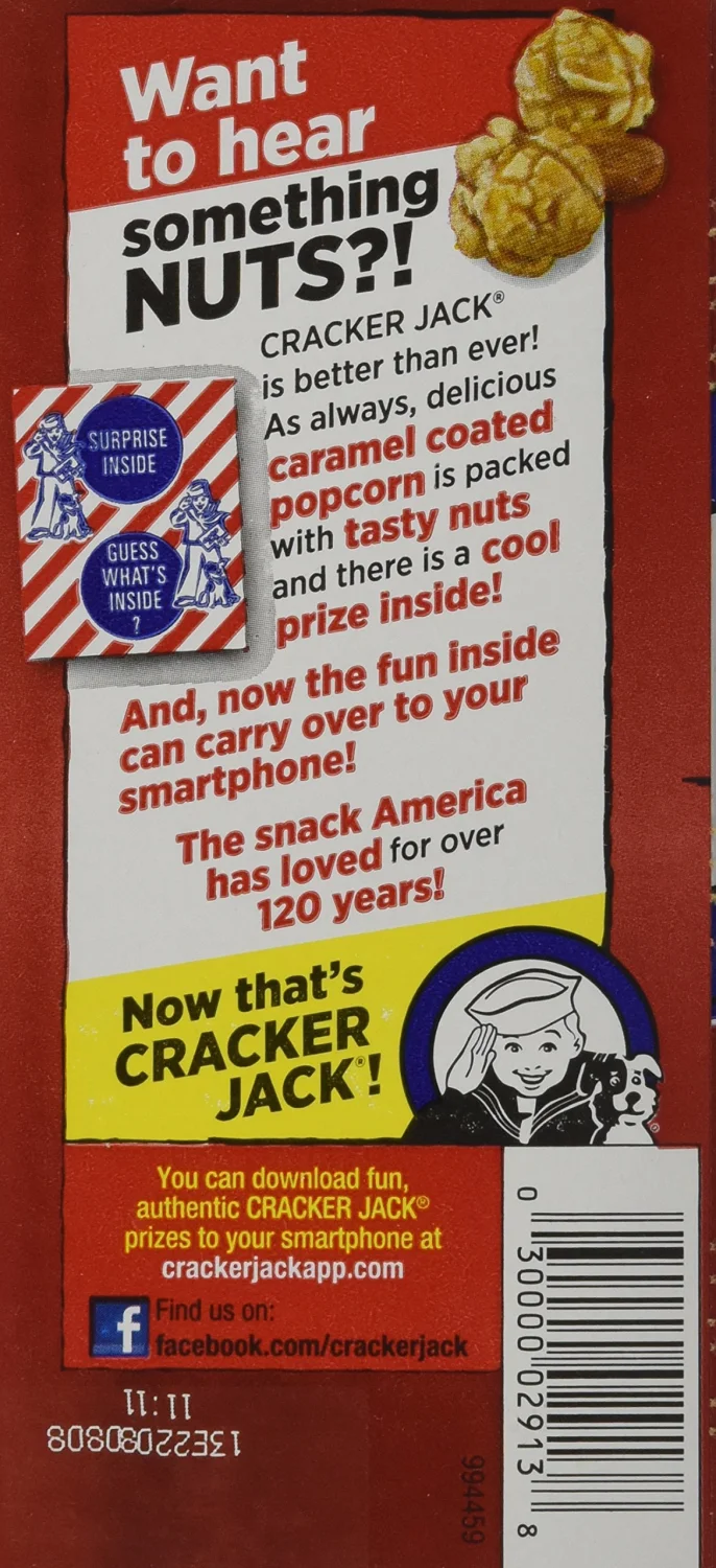 Cracker Jacks, 1 Ounce (Pack of 24)