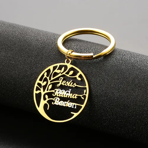 Clean and Serene Keychain