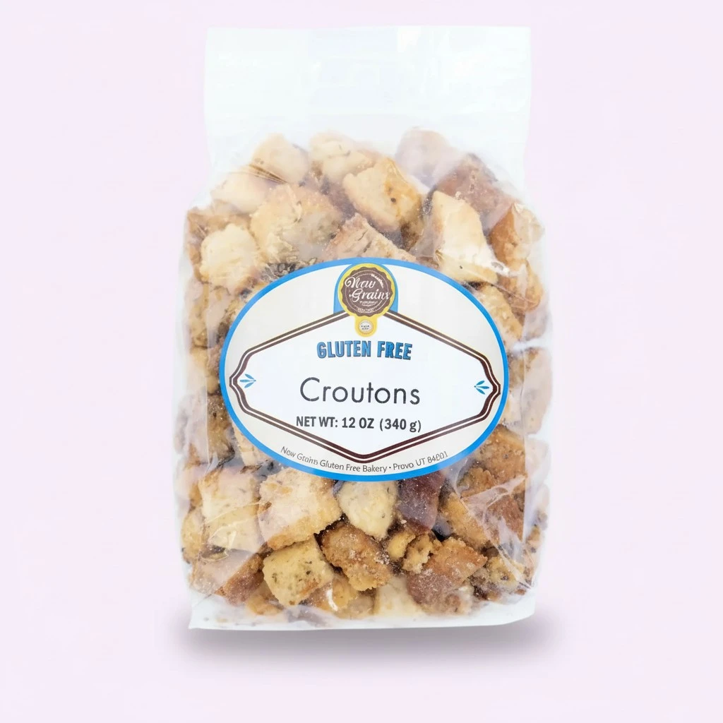 New Grains Gluten Free Parmesan Croutons (2 pack)