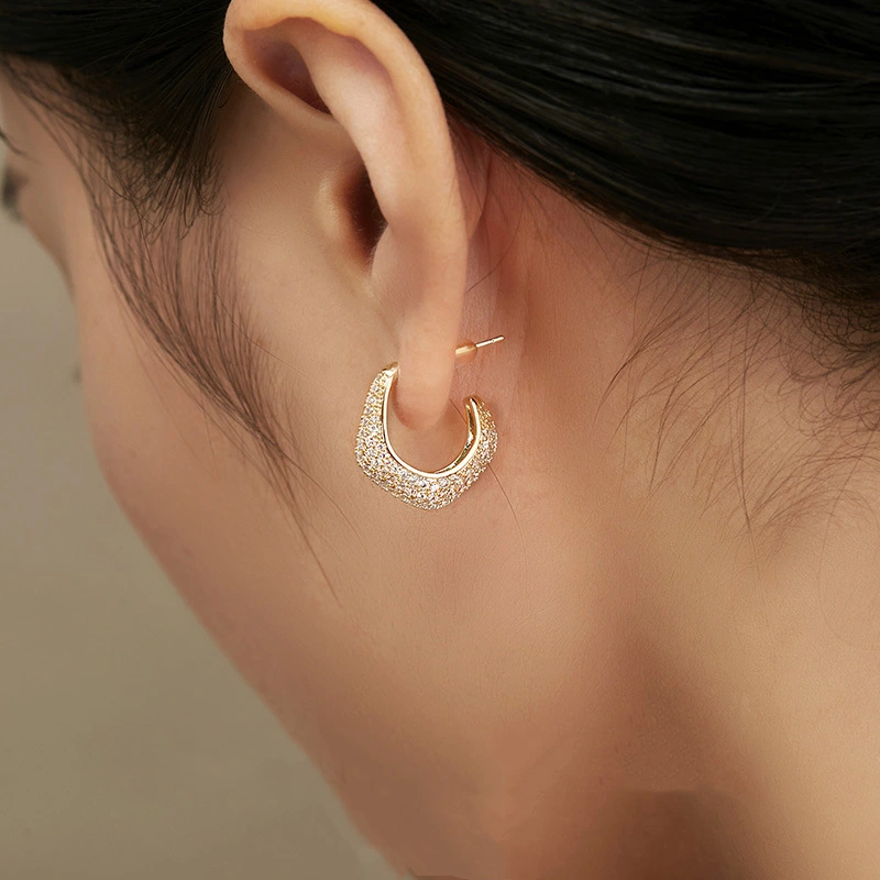 Simple Fashion Moon Bay Earrings