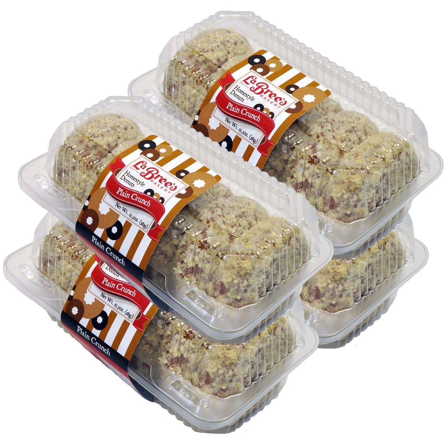 Fresh Baked Donuts - 4 Pack Deal (Plain Crunch)
