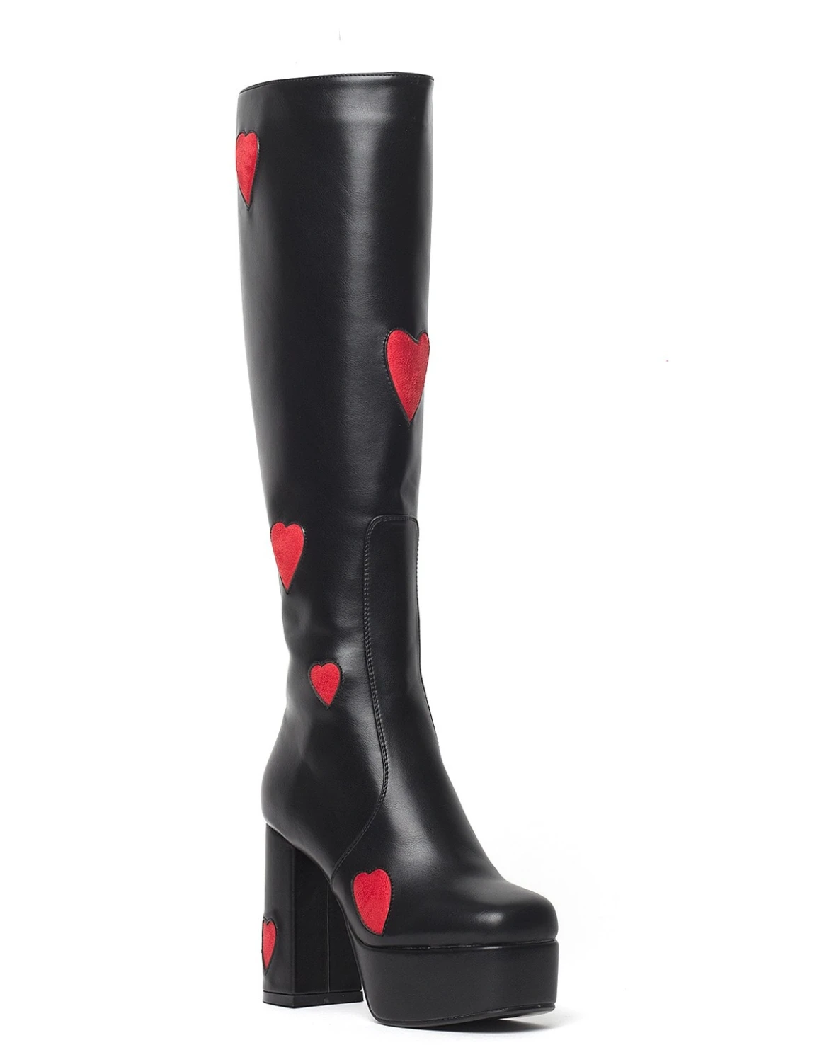 Zipper High Thick Heel Women's Large Size High-tube Women's Boots