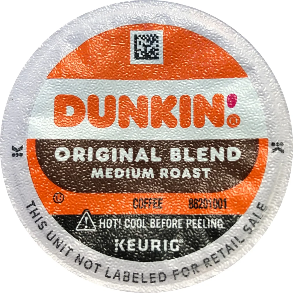 Dunkin Donuts Original Blend Coffee K-Cup Pods - 16 Count (Packaging May Vary)