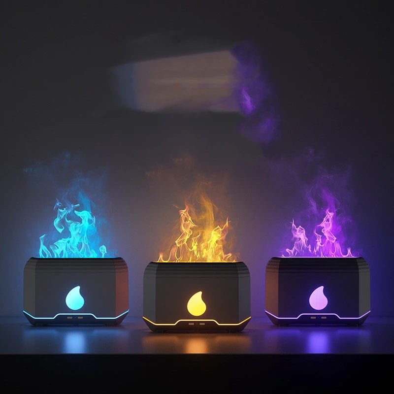Intelligent Timing Of Flame Aromatherapy Humidifier