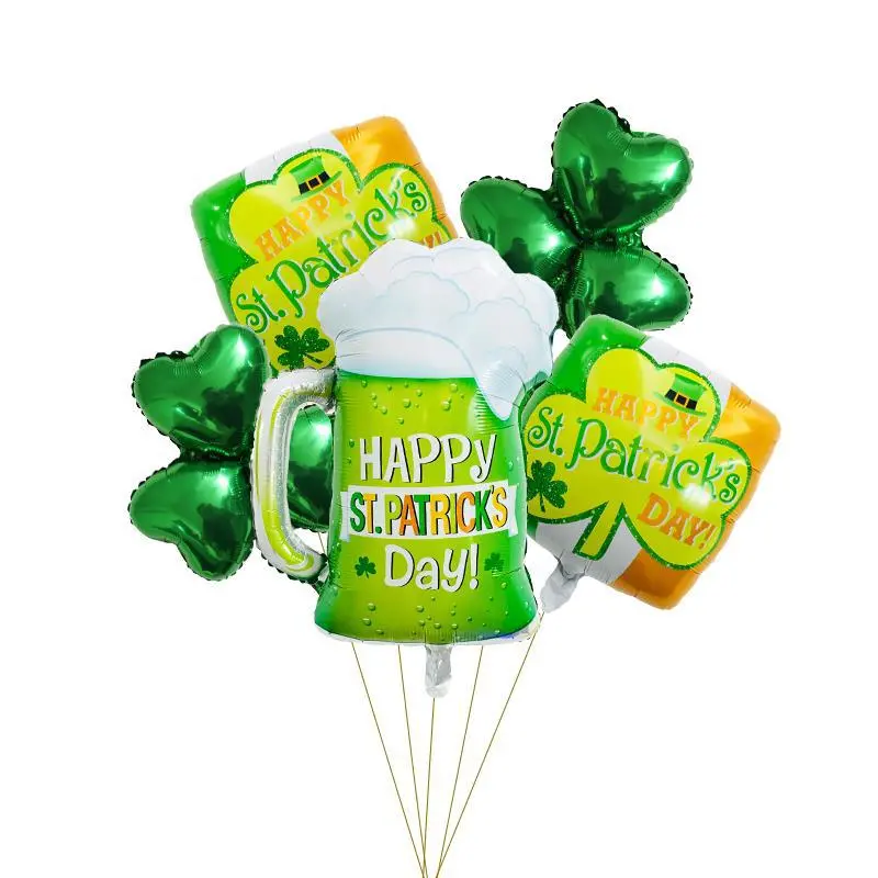 Holiday Party Decoration St. Patrick's Day Clover Balloon