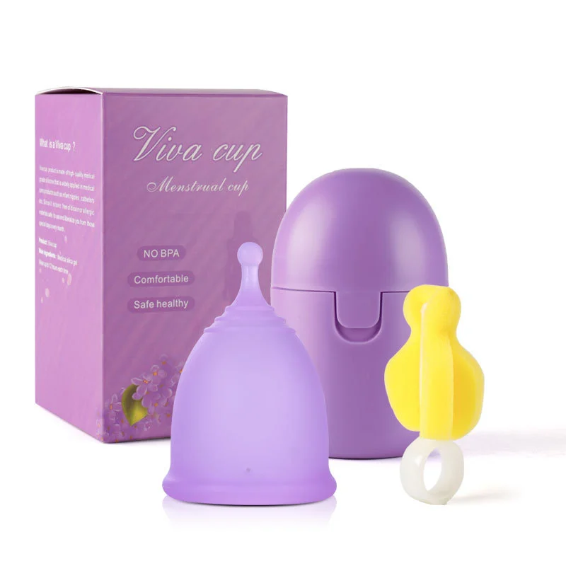 Menstrual Cup Silicone Menstrual Big Aunt Artifact High Temperature PP Plastic Storage Box