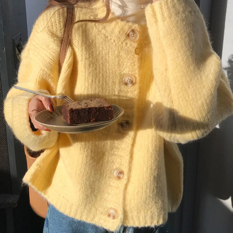 Yellow Cardigan