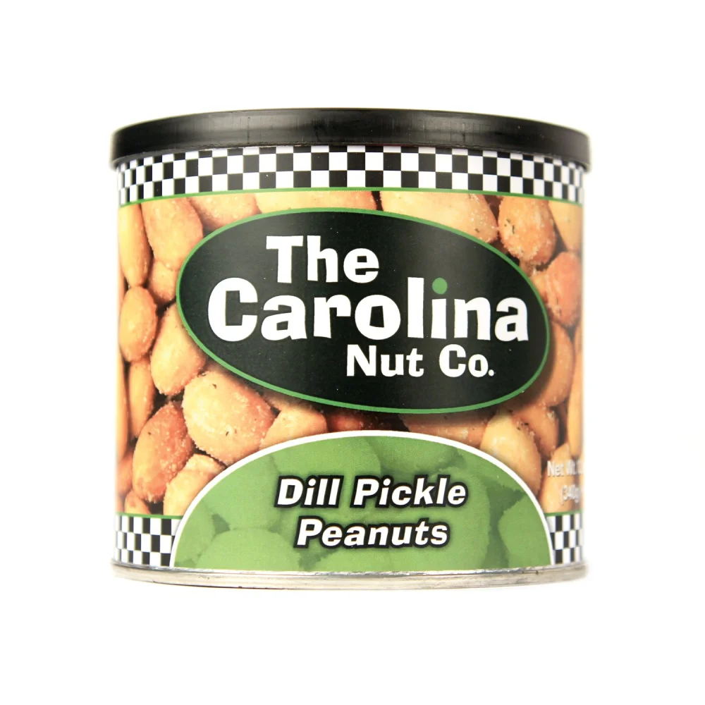 The Carolina Nut Company Peanuts, Dill Pickle Flavored, 12 oz