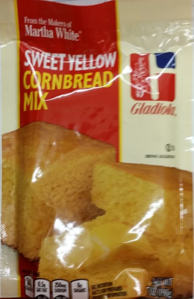 Gladiola Martha White Sweet Yellow Cornbread Mix 6 Oz (Pack of 6)