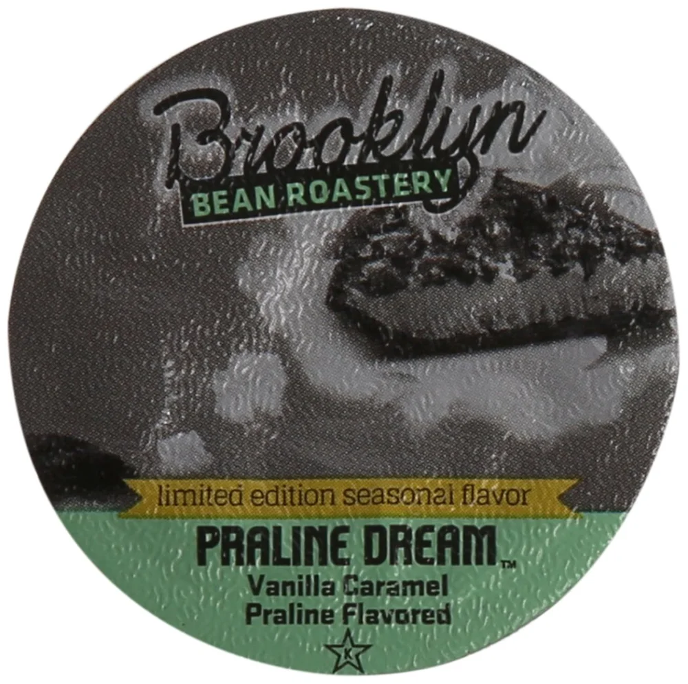 Brooklyn Beans Praline Dream Craft Coffee Pods for Keurig 2.0 K-Cup Brewers, 40 Count