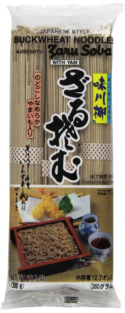 Ajisenryu Shigeno Zarusoba Noodles, 12.7 Ounce