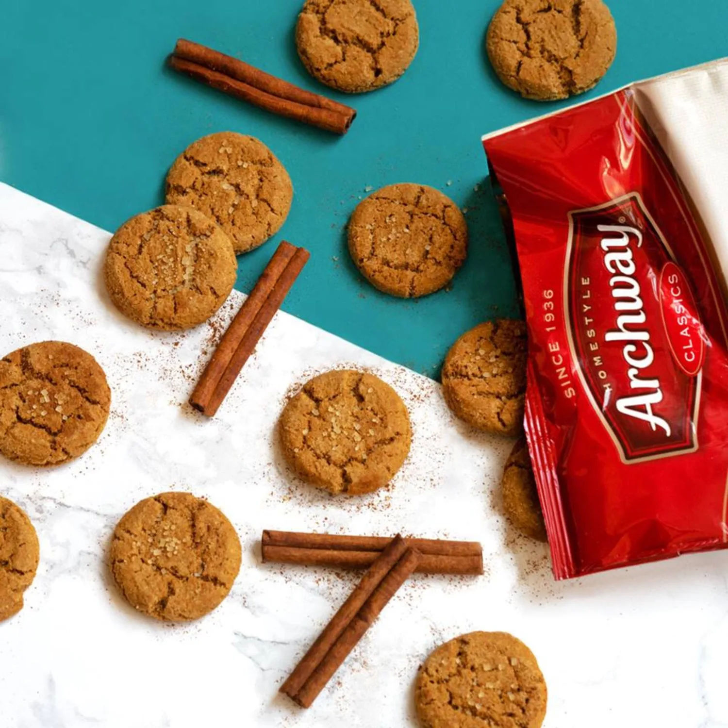 Archway Cookies, Crispy Gingersnap Cookies, 12 Oz