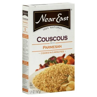 Near East Natural Couscous Mix Parmesan 5.9 oz (Pack of 6)