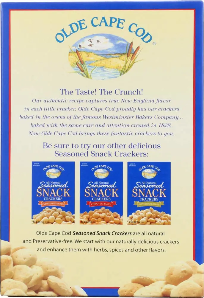 Olde Cape Cod Oyster Crackers, Soup & Chowder, Multi-Pack, 8 oz, (pack of 2)