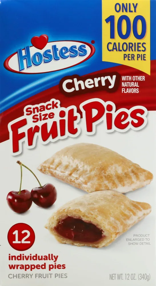 Hostess Snack Size Fruit Pies 12oz (Cherry)