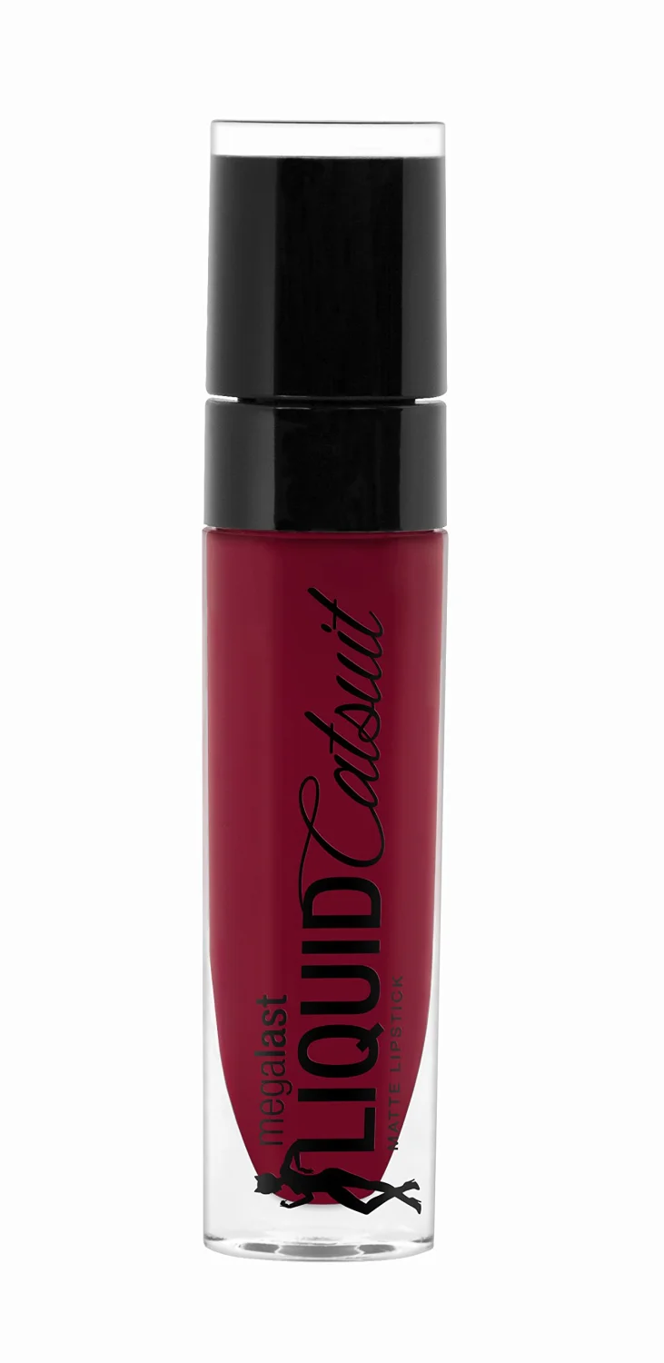 Wet n Wild Megalast Catsuit Matte Liquid Lipstick, Red Behind the Bleachers | Lip Color Makeup | Moisturizing | Creamy | Smudge Proof