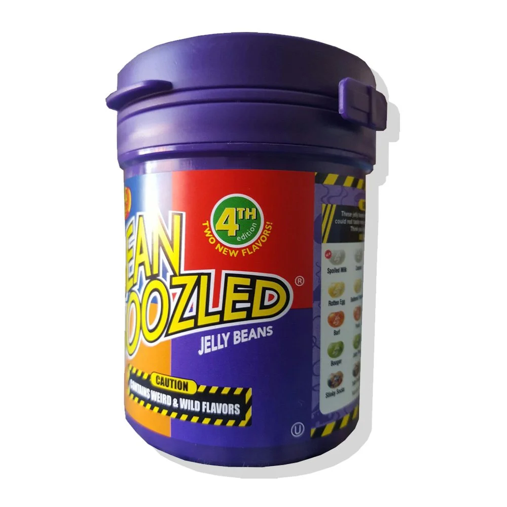 Jelly Belly BeanBoozled Mystery Bean Jelly Bean Dispenser, Assorted Flavors, 3.5-oz